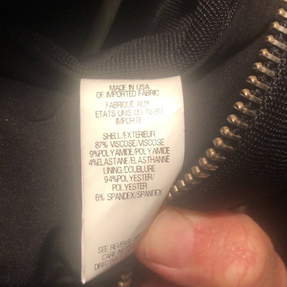 Helmut Lang Zippered Evening Jacket.  EUC. - Picture 5 of 6